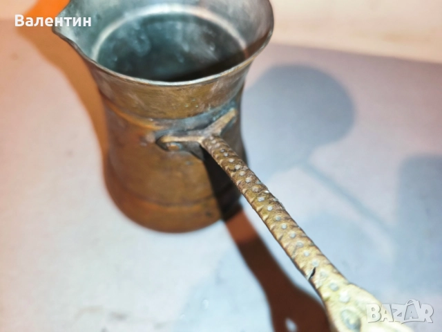 Бакърено джезве 2, снимка 2 - Други ценни предмети - 52742583