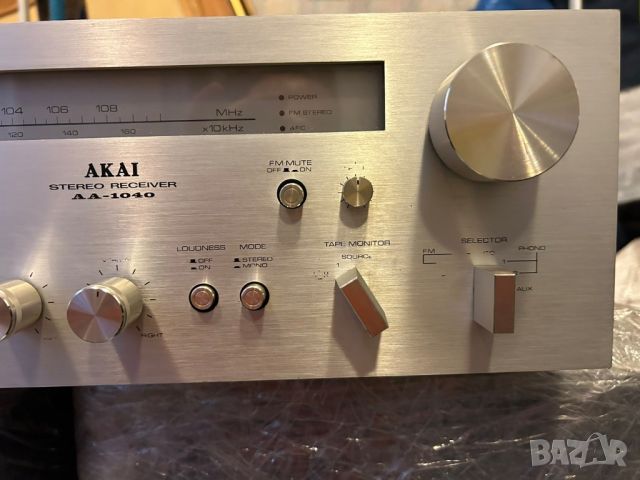 Akai - AА-1040 Ресивър , снимка 3 - Ресийвъри, усилватели, смесителни пултове - 46811774