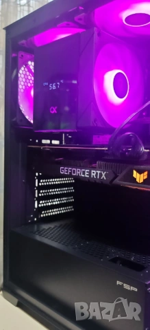 Геймърско PC Ryzen 7 8700F/32Gb/1TB SSD/Asus TUF RTX 3070/WiFi&BT/Гаранция, снимка 6 - Геймърски - 53463434
