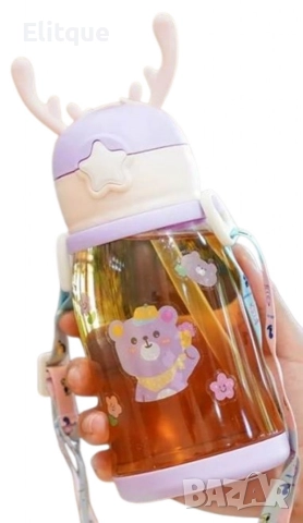 Забавна и практична детска бутилка за вода, снимка 2 - Други стоки за дома - 52840430