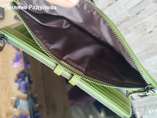 Кожено портмоне, снимка 5 - Портфейли, портмонета - 53869387