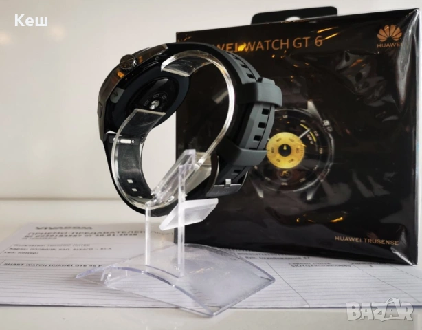 Huawei Watch GT6 46mm Black 2г Гаранция, снимка 5 - Смарт часовници - 53191159