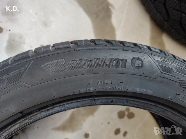 Всесезонни гуми Barum Quartaris 5 - 205/50 R17 втора употреба, снимка 2 - Гуми и джанти - 54127206
