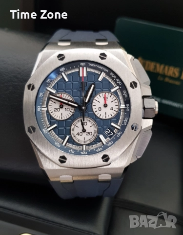 Audemars Piguet Royal Oak Offshore Chronograph 43mm Khaki & Ceramic Bezel, снимка 14 - Мъжки - 52999054