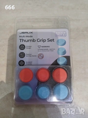 6 бр. капачки за палци за Switch 2, снимка 8 - Друга електроника - 53240683
