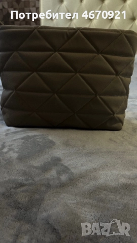 Дамска текстилна чанта има и каишка за вино, състояние ново, снимка 3 - Чанти - 52682136