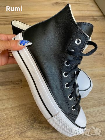 Нови оригинални кецове CONVERSE CHUCK TAYLOR ALL STAR LIFT! 39 н, снимка 3 - Кецове - 46370410