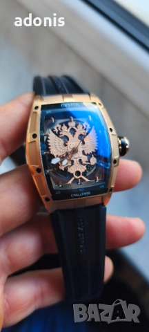 Cvstos challenge Eagle Proud to be Russion automatic mechanical watch. Автоматичен механичен , снимка 17 - Други - 52938107