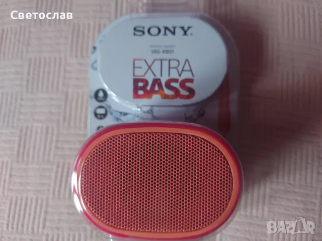 Нова портативна колонка Sony SRS-XB01, снимка 1 - Тонколони - 48832585