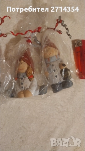 Новогодишни декорации и чиния , снимка 17 - Чинии - 48223030