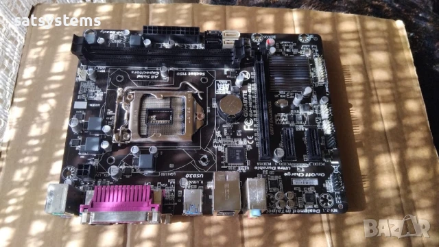 Дънна платка Gigabyte GA-H81M-DS2 Socket LGA1150, снимка 2 - Дънни платки - 50912299