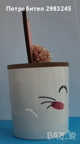 Кутия (чаша) със заешки ушички, снимка 3 - Декорация за дома - 53671965