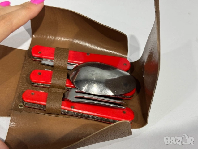 Комплект прибори, снимка 6 - Антикварни и старинни предмети - 54247919