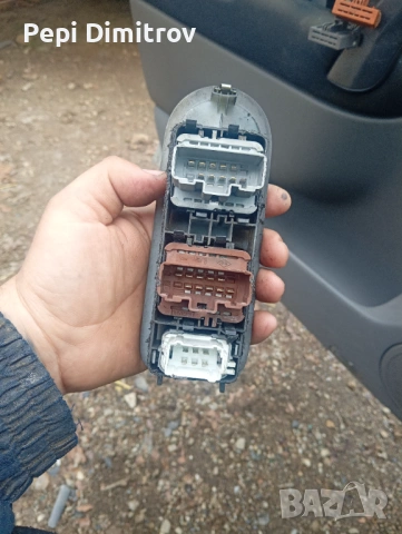 Панел бутони ел.стъкла Renault Scenic II (2003-2009г.) 156018070, снимка 2 - Части - 54085635