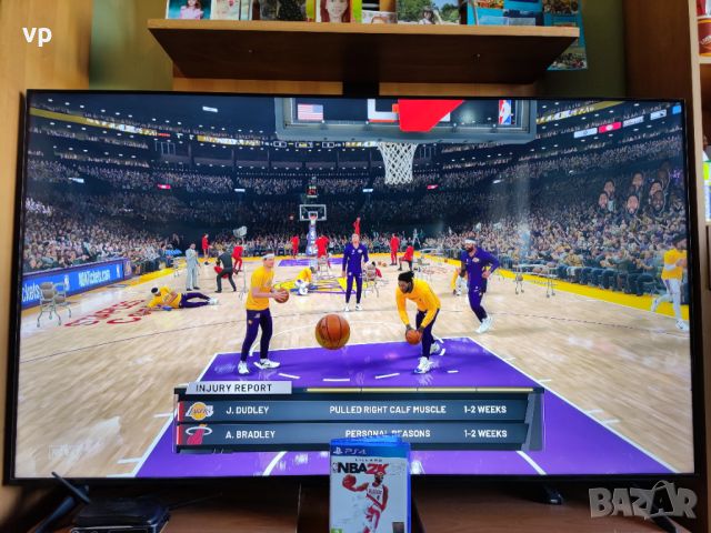 NBA 2K21 Игра за двама -Блу Рей диск в перфектно състояние за PlayStation 5, Плейстейшън 4, PS4, PS5, снимка 10 - Игри за PlayStation - 45686201