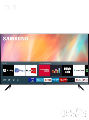 Смарт телевизор Samsung 43" Crystal UHD 4K Smart TV AU7172