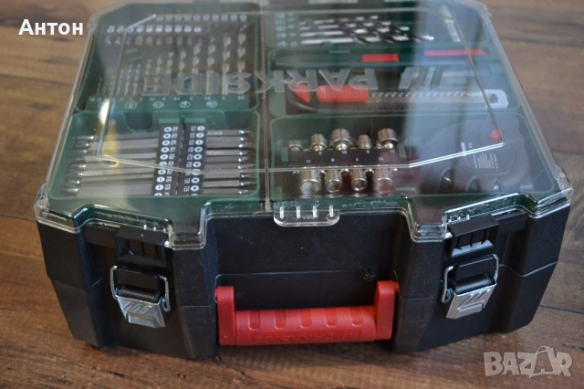 Нов kуфар с принадлежности Parkside, снимка 2 - Винтоверти - 53222572