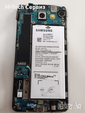 Samsung A5 2016 A510F части основна платка батерия камера бутони говорител рамка блок захранване звъ, снимка 1 - Резервни части за телефони - 45451928