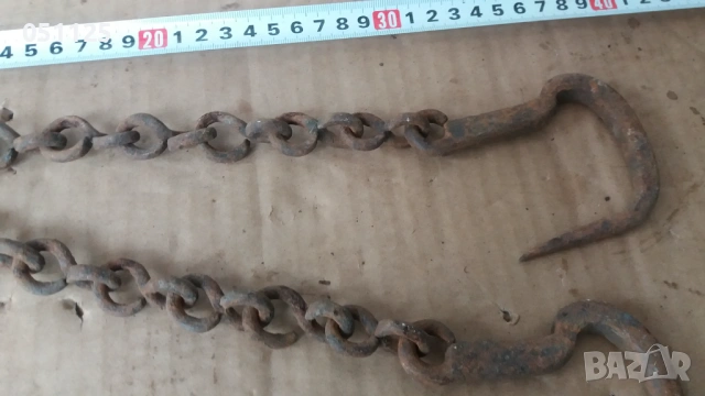 стари масивни куки, ченгели , снимка 4 - Антикварни и старинни предмети - 54067937