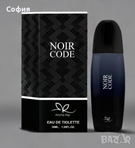 Тоалетна вода за мъже Noir Code Eau De Tiolette, снимка 1 - Мъжки парфюми - 45934339