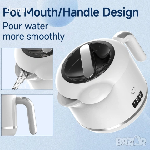 Ултразвукова почистваща машина AURTEC 42kHz с UV светлина, резервоар от неръждаема стомана 180 мл, снимка 6 - Други - 54054668