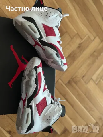 САМО СЕГА - 269,00 лв - NIKE Спортни обувки AIR JORDAN 6 RETRO, снимка 2 - Кецове - 48344965