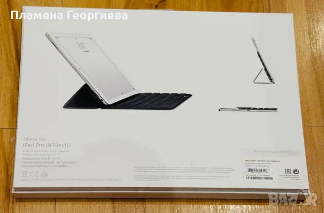 Оригинална Ipad Pro Smart Keyboard Apple Клавиатура Калъф , снимка 5 - Друга електроника - 48215735