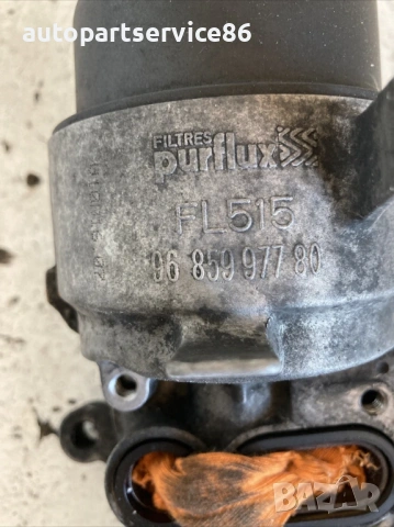 Корпус на маслен филтър за Peugeot 308 2.0 HDI (2009) 9685997780, снимка 3 - Части - 53633170