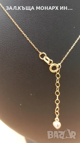 Златно колие , снимка 3 - Колиета, медальони, синджири - 52103330