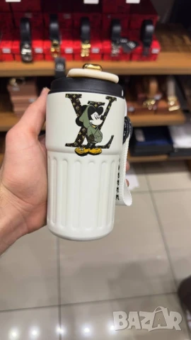 Термос за кафе чай вода Различни цветове 🌈 Термос с джобен размер 300мл hermes versace  , снимка 4 - Други - 51386656