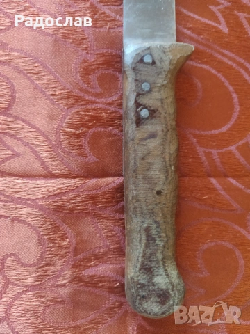 касапски нож ,, Сърп и чук " В. Търново , снимка 6 - Прибори за хранене, готвене и сервиране - 53840669