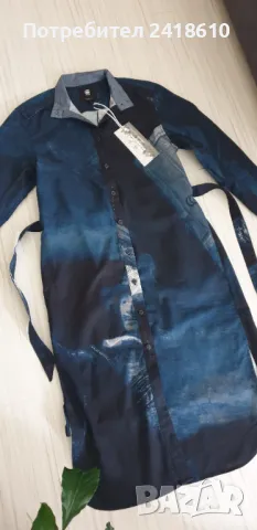 G - Star Lanc Midi Shirt Dress Womens  Size / S НОВО! ОРИГИНАЛ! Дамска  Рокля!, снимка 15 - Рокли - 50168799