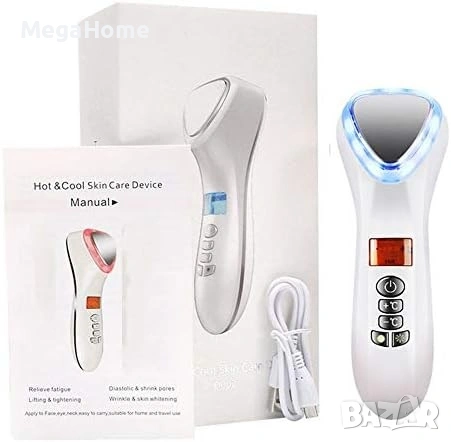 Устройство за масаж на лице, масажиращ и лифтинг уред за лице, снимка 3 - Козметика за лице - 53400126