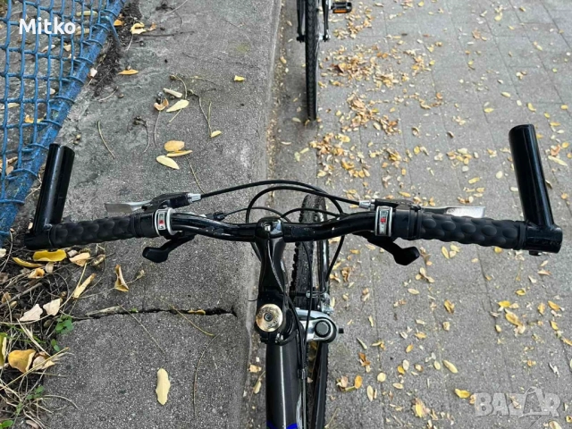 28 цола алуминиев велосипед с 21 скорости усилени капли амортисьори предни и задни като нов , снимка 8 - Велосипеди - 52166345
