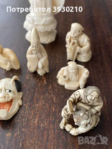Matsuyama е майстор на нэцкэ (netsuke), традиционни японски миниатюрни резби., снимка 2 - Антикварни и старинни предмети - 49817602