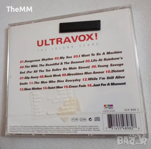 Ultravox - The Island Years, снимка 2 - CD дискове - 49315559