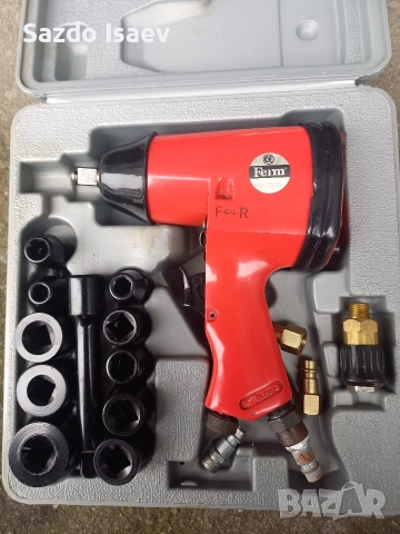 Ferm пневматичн ударен гайковерт , снимка 6 - Други инструменти - 52749309