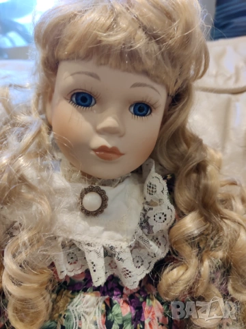 Английска порцеланова кукла , снимка 3 - Колекции - 53286502
