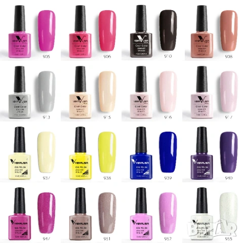 Промо ПАКЕТ 10 броя гел лак Venalisa, снимка 5 - Продукти за маникюр - 53536160