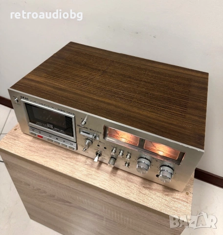 🔈ТОП ЦЕНА - Ретро триглав дек AKAI GXC-750D - Made in Japan - Профилактиран🔈, снимка 4 - Декове - 53416336