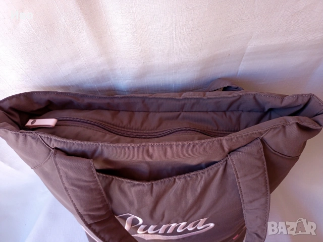 PUMA голяма чанта с цип, снимка 5 - Чанти - 54224626