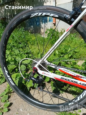 Карбонов шосеен велосипед Shockblaze Supreme S1, снимка 12 - Велосипеди - 46247391
