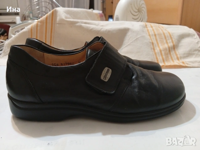 Черни немски н.40 на WOLKY естествена кожа, снимка 2 - Дамски ежедневни обувки - 53713483