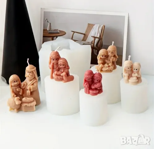 Комплект 5 молдове Рождество Христово , снимка 10 - Форми - 50238386