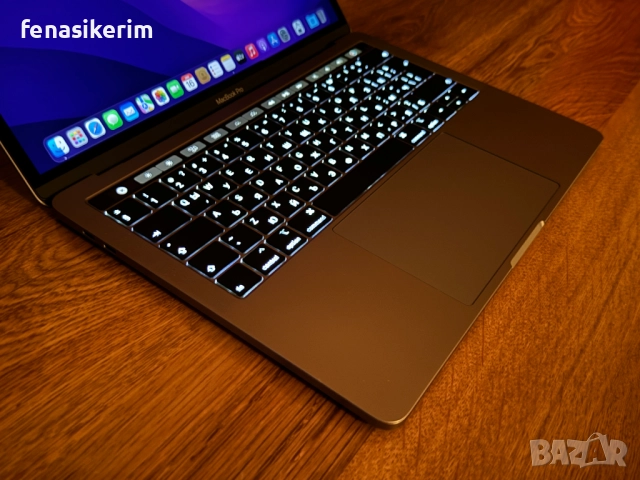 13.3' Core i5 2.4GHz Apple MacBook Pro 2019 TouchBar 16GB RAM/256GB SSD/Бат 6ч, снимка 6 - Лаптопи за работа - 52798241