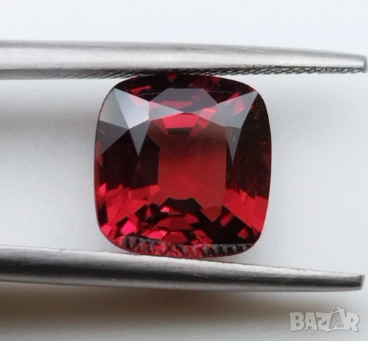 Безупречен червен шпинел с тегло 2.38кт.! Сертификат! Нов!, снимка 11 - Други - 47351194