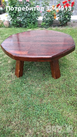 Масивна дървена маса тип софра , снимка 3 - Маси - 53039084