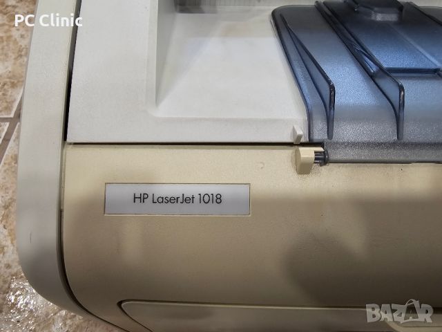 Hp LaserJet 1018 лазерен принтер за офис/дом с 6 месеца гаранция, laser printer, снимка 3 - Принтери, копири, скенери - 42073413