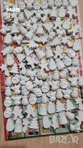 Коледни гипсови фигурки , снимка 1