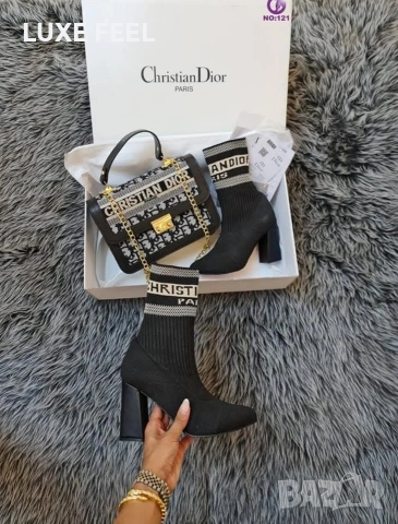 Дамски Боти Тип Чорап ⚜️Dior